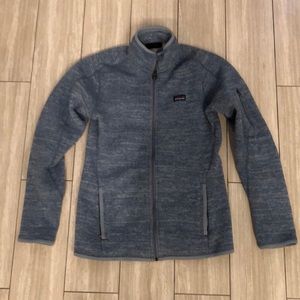 Patagonia better sweater light blue size S